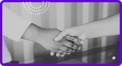 A handshake representing careers at edgefi