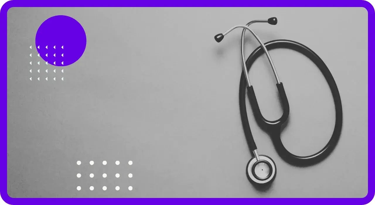 A stethoscope representing edgefi's managed IT and security services for healthcare organizations