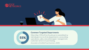 vendor impersonation fraud common targeted departments